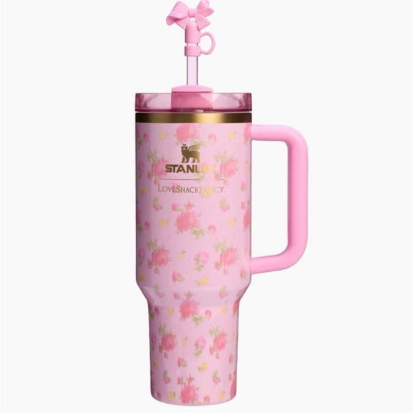 LoveShackFancy Other - EUC Stanley x LoveShack Fancy 40oz Quencher in Ibiza Sunset